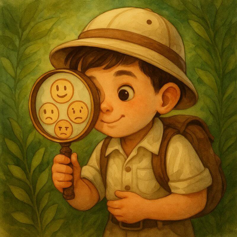Juego para reconocer emociones básicas en niños